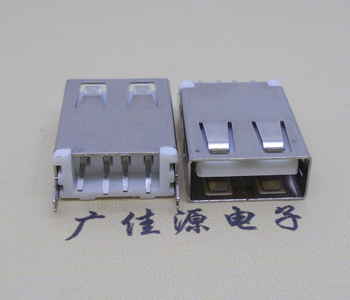 沙田镇USB AF立式 直插 加长款17.5MM 大电流3A插座