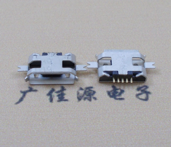 沙田镇MICRO USB 5P接口 沉板1.2贴片 卷边母座