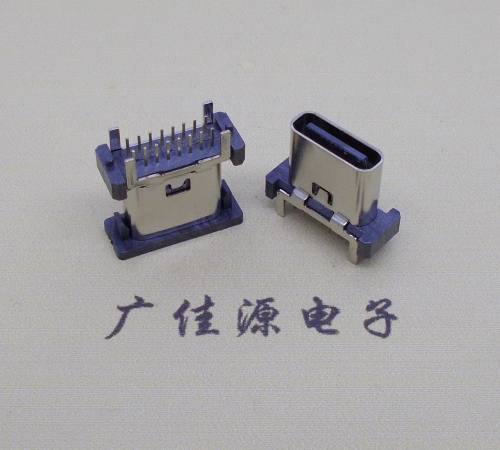 沙田镇立式插板type-c16p母座长H=8.8mm