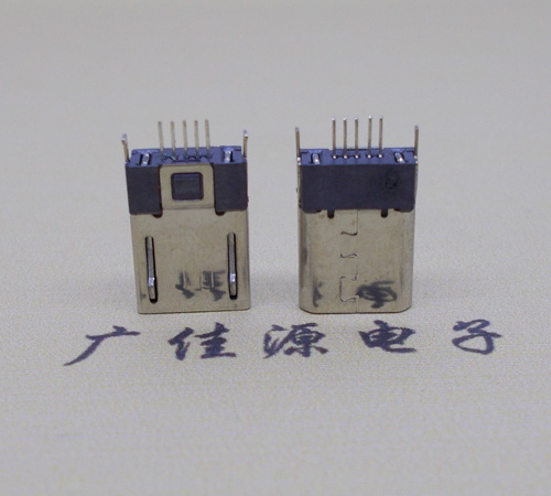 沙田镇micro-迈克 插座 固定两脚鱼叉夹板1.0公头连接器