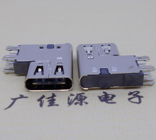 沙田镇type-c6p母座侧插加高连接器
