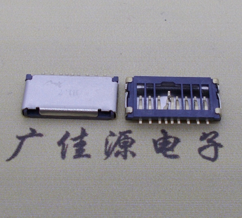 沙田镇 TF短体卡座 卡槽1.5侧PIN针micro检测卡座厂家直销