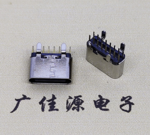 沙田镇USB 3.1TYPE C直插母座16Pin引脚图正负极规范